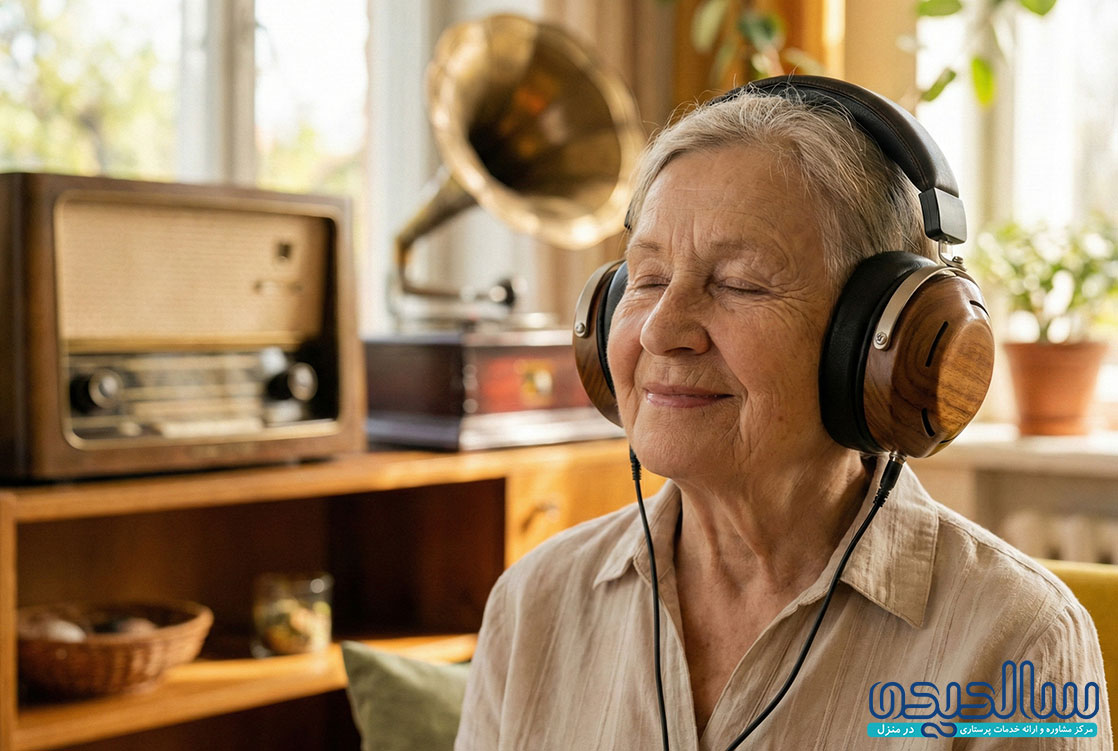 موسیقی درمانی برای سالمندان آلزایمری