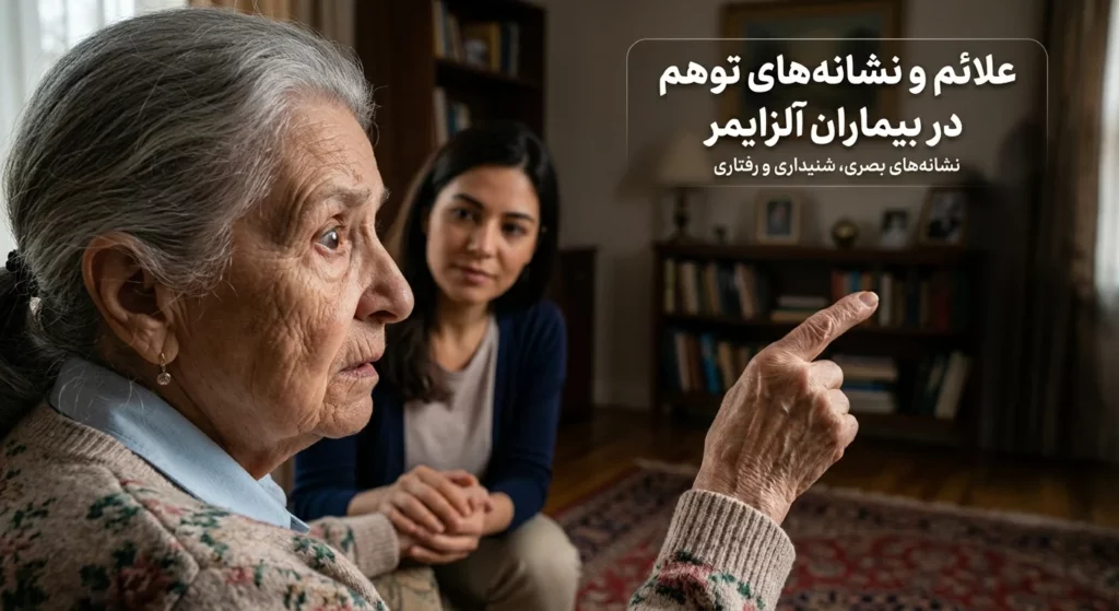 توهم در آلزایمر و نشانههای آن در سالمندان