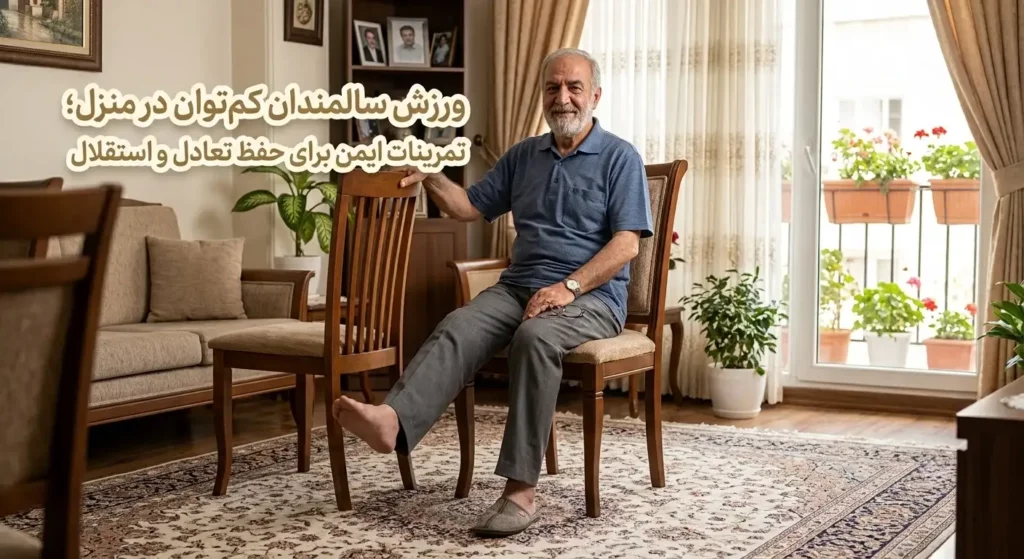 بهترین ورزش سالمندان کمتوان | ۷ تمرین ساده برای افزایش قدرت و تعادل بهترین ورزش سالمندان کمتوان | ۷ تمرین ساده برای افزایش قدرت و تعادل