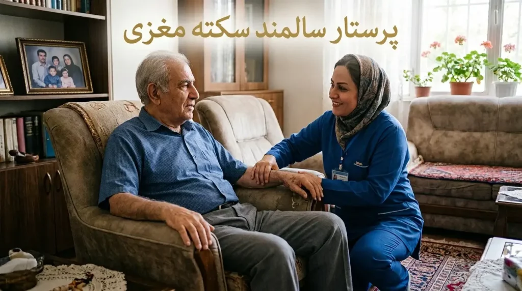 پرستار سالمند سکته مغزی؛ مراقبت تخصصی در منزل و وظایف
