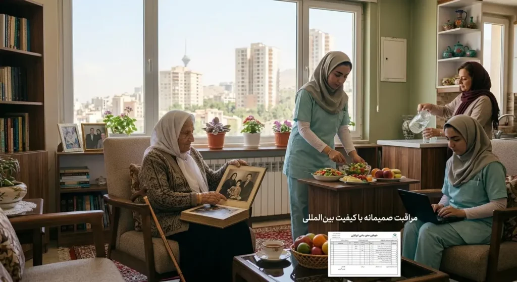 خدمات پرستار سالمند ساعتی و شبانه روزی در شهرک غرب